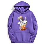 sweatshirt hoodie one piece portgas ace violet