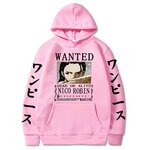 sweatshirt one piece robin wanted pink