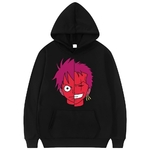sweatshirt one piece skull black