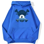 sweatshirt hoodie one piece skull merry bleu