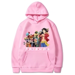 sweatshirt one piece mugiwara friend bunch pink