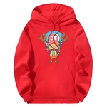 sweatshirt one piece tony chopper point red