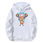 sweatshirt one piece tony chopper point white