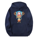 sweatshirt one piece tony chopper point dark blue