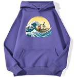 sweatshirt hoodie one piece vogue merry violet