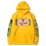sweatshirt one piece zoro eyes yellow