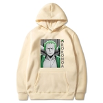 sweatshirt one piece zoro thinker beige