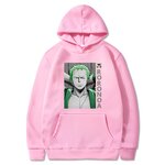 sweatshirt one piece zoro thinker pink