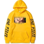 sweatshirt one piece roronoa zoro vision yellow