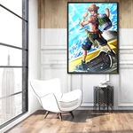tableau toile one piece portgas ace striker 2