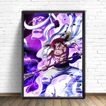 tableau toile one piece barbe blanche 1