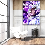 tableau toile one piece barbe blanche 2