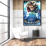 tableau toile one piece barbe blanche marine ford 2
