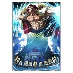 tableau toile one piece barbe blanche marine ford 3