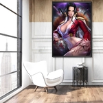 tableau toile one piece boa hancock 2