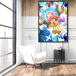 tableau toile one piece tony chopper doctor 2