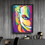 tableau toile one piece colorfull roronoa zoro 2