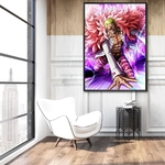 tableau toile one piece doflamingo 2