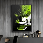tableau toile one piece dyeing roronoa zoro 2