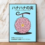 tableau toile one piece flower flower fruit 1