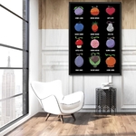 tableau toile one piece fruit demon 2