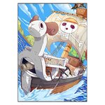 tableau toile one piece going merry 3