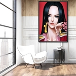 tableau toile one piece hancock 2