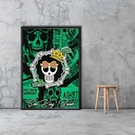 tableau toile one piece jolly roger brook 2