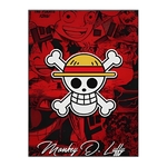 tableau toile one piece jolly roger monkey luffy 3