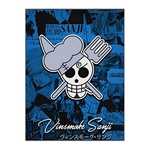 tableau toile one piece jolly roger vinsmoke sanji 3