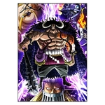 tableau toile one piece kaido okanban 3