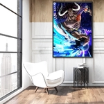 tableau toile one piece kaido slash 2