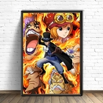 tableau toile one piece armee revolutionnaire 1
