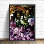 tableau toile one piece pire generation supernovae 1
