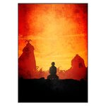 tableau toile one piece landscape portgas ace 3