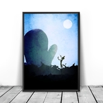 tableau toile one piece landscape brook laboon 2