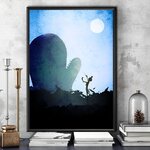 tableau toile one piece landscape brook laboon 1