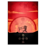 tableau toile one piece landscape monkey luffy rob lucci 3