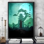 tableau toile one piece landscape trafalgar law 1