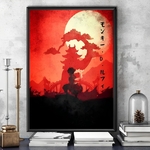 tableau toile one piece landscape monkey luffy wano kuni 1