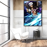 tableau toile trafalgar law sword kikoku 2