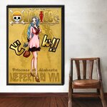 tableau toile one piece line nefertari vivi 2