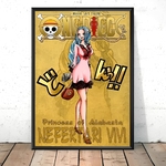 tableau toile one piece line nefertari vivi 1