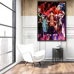 tableau toile monkey luffy personnage 2