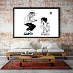 tableau one piece luffy shanks beginning 2