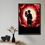 tableau toile one piece monkey luffy before cloud 2