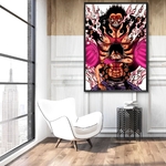 tableau toile one piece monkey luffy boundman 2