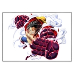 tableau toile one piece monkey luffy gear fourth 3