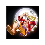 tableau one piece monkey luffy nika 3