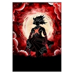 tableau toile one piece luffy snakeman 3